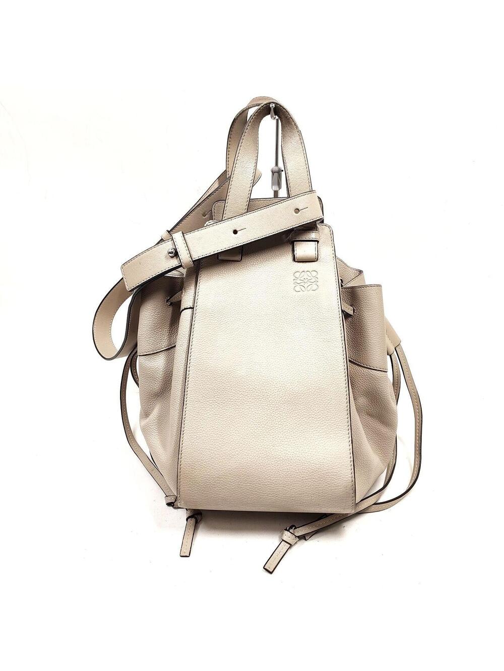 LOEWE Hand Bag Beige Leather 4524387